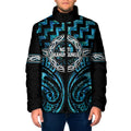 Aotearoa Ngati Kahungunu Personalised Padded Jacket Maori Iwi Poutama Puhoro Tattoo