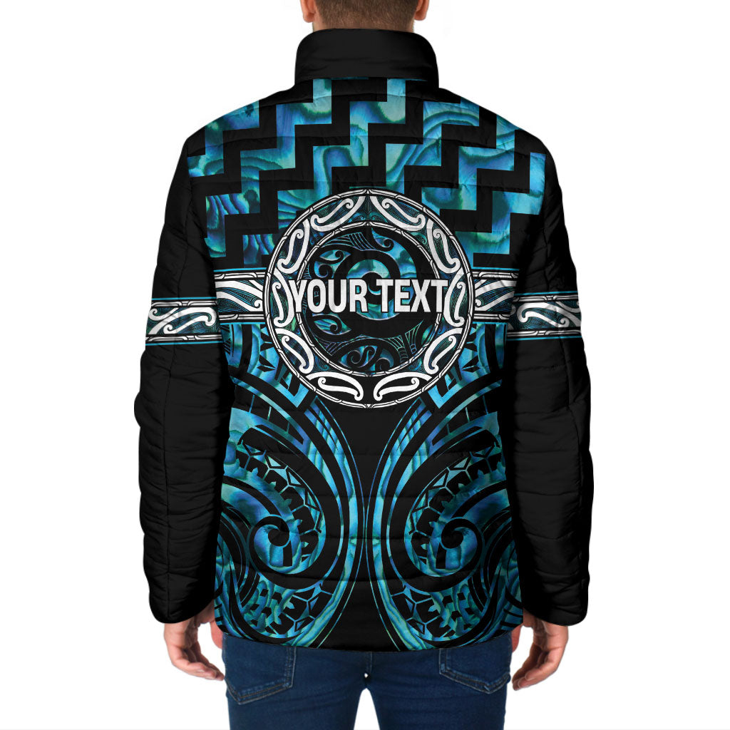 Aotearoa Ngati Kahungunu Personalised Padded Jacket Maori Iwi Poutama Puhoro Tattoo