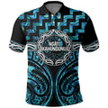 Aotearoa Ngati Kahungunu Personalised Polo Shirt Maori Iwi Poutama Puhoro Tattoo