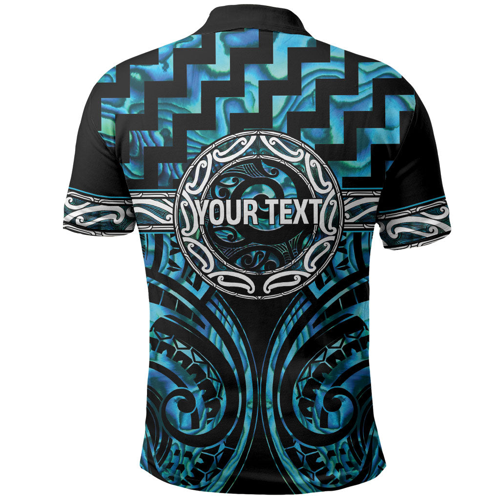 Aotearoa Ngati Kahungunu Personalised Polo Shirt Maori Iwi Poutama Puhoro Tattoo
