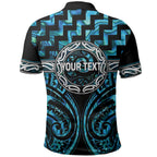 Aotearoa Ngati Kahungunu Personalised Polo Shirt Maori Iwi Poutama Puhoro Tattoo