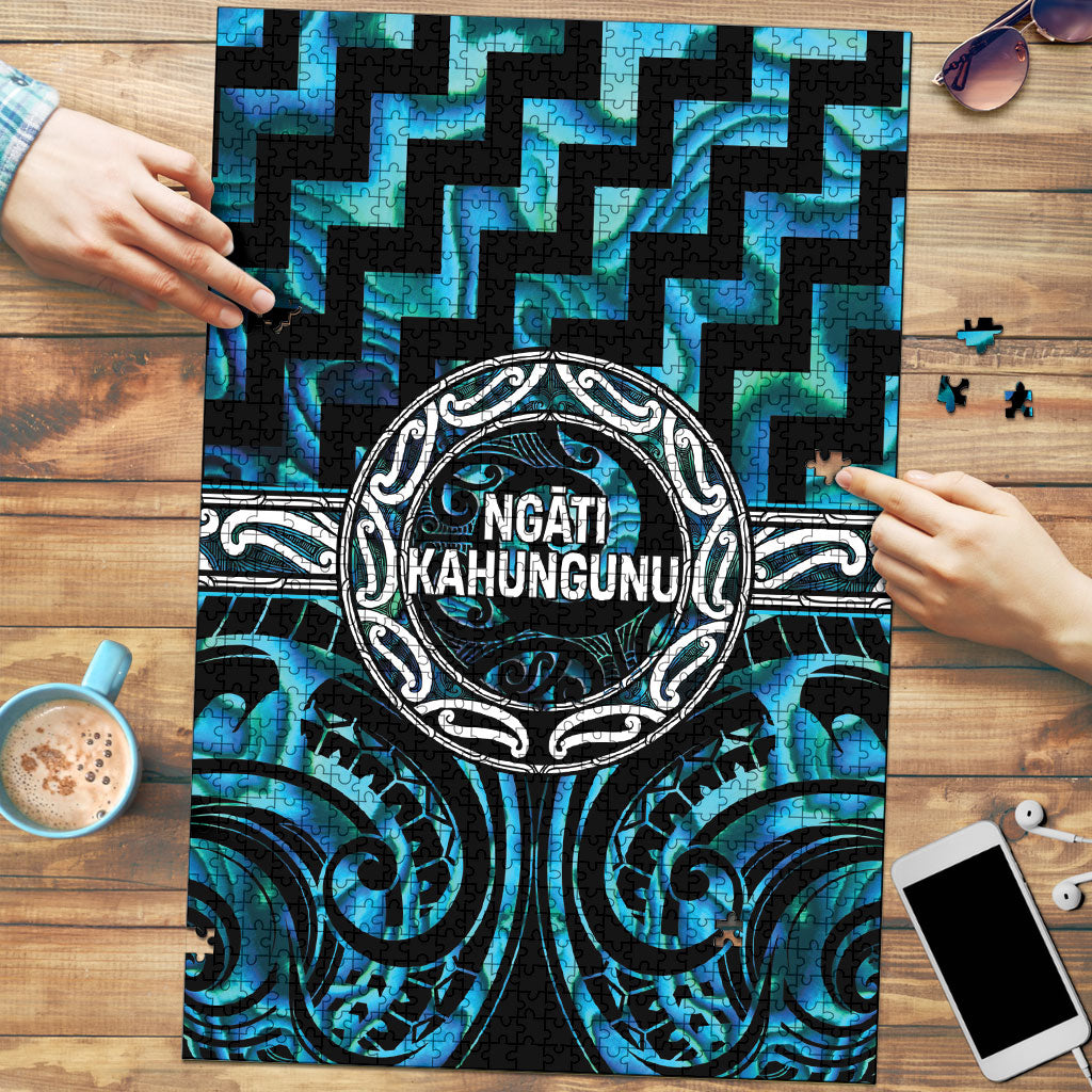 Aotearoa Ngati Kahungunu Puzzle Maori Iwi Poutama Puhoro Tattoo
