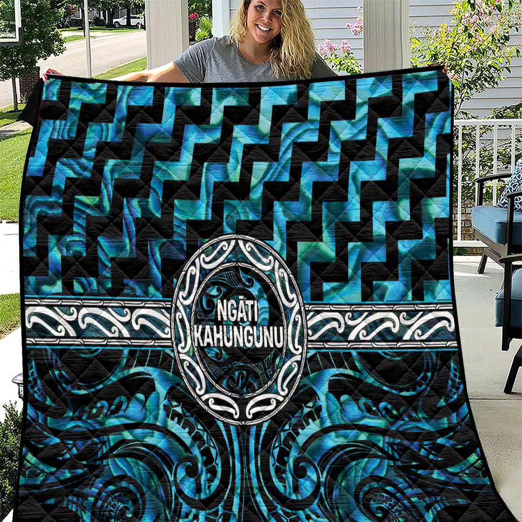 Aotearoa Ngati Kahungunu Quilt Maori Iwi Poutama Puhoro Tattoo