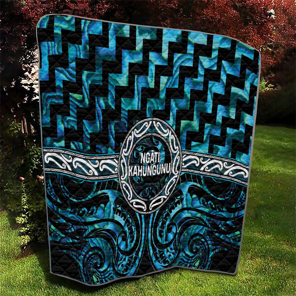 Aotearoa Ngati Kahungunu Quilt Maori Iwi Poutama Puhoro Tattoo