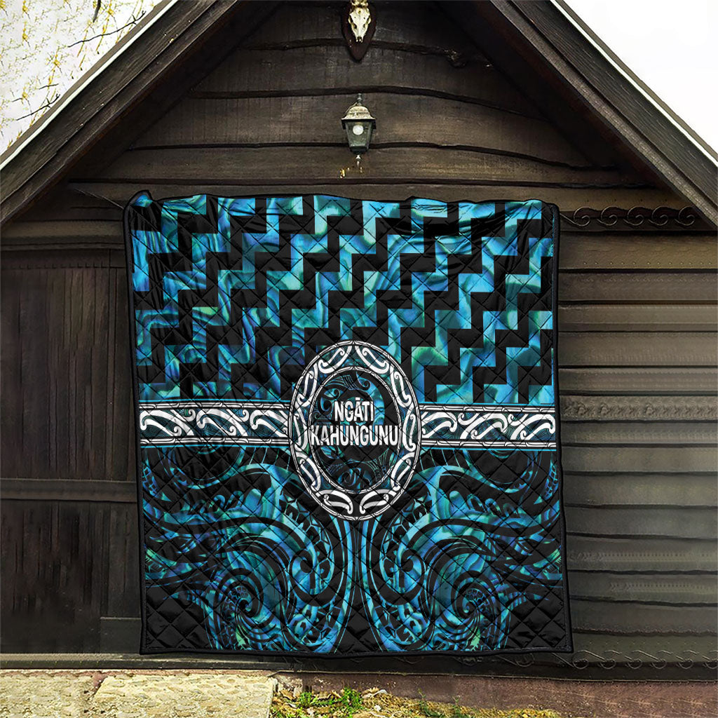 Aotearoa Ngati Kahungunu Quilt Maori Iwi Poutama Puhoro Tattoo