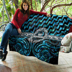 Aotearoa Ngati Kahungunu Quilt Maori Iwi Poutama Puhoro Tattoo