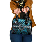 Aotearoa Ngati Kahungunu Shoulder Handbag Maori Iwi Poutama Puhoro Tattoo