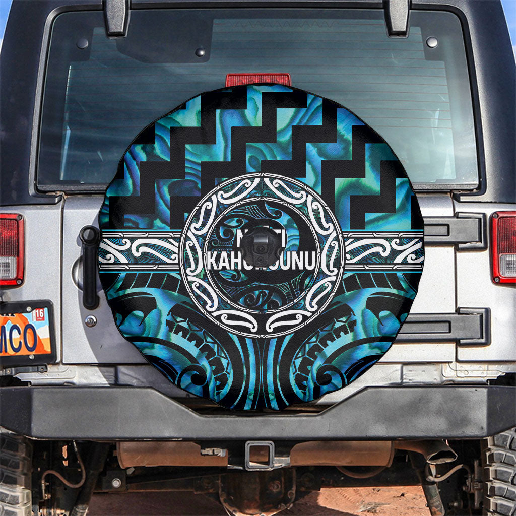 Aotearoa Ngati Kahungunu Spare Tire Cover Maori Iwi Poutama Puhoro Tattoo