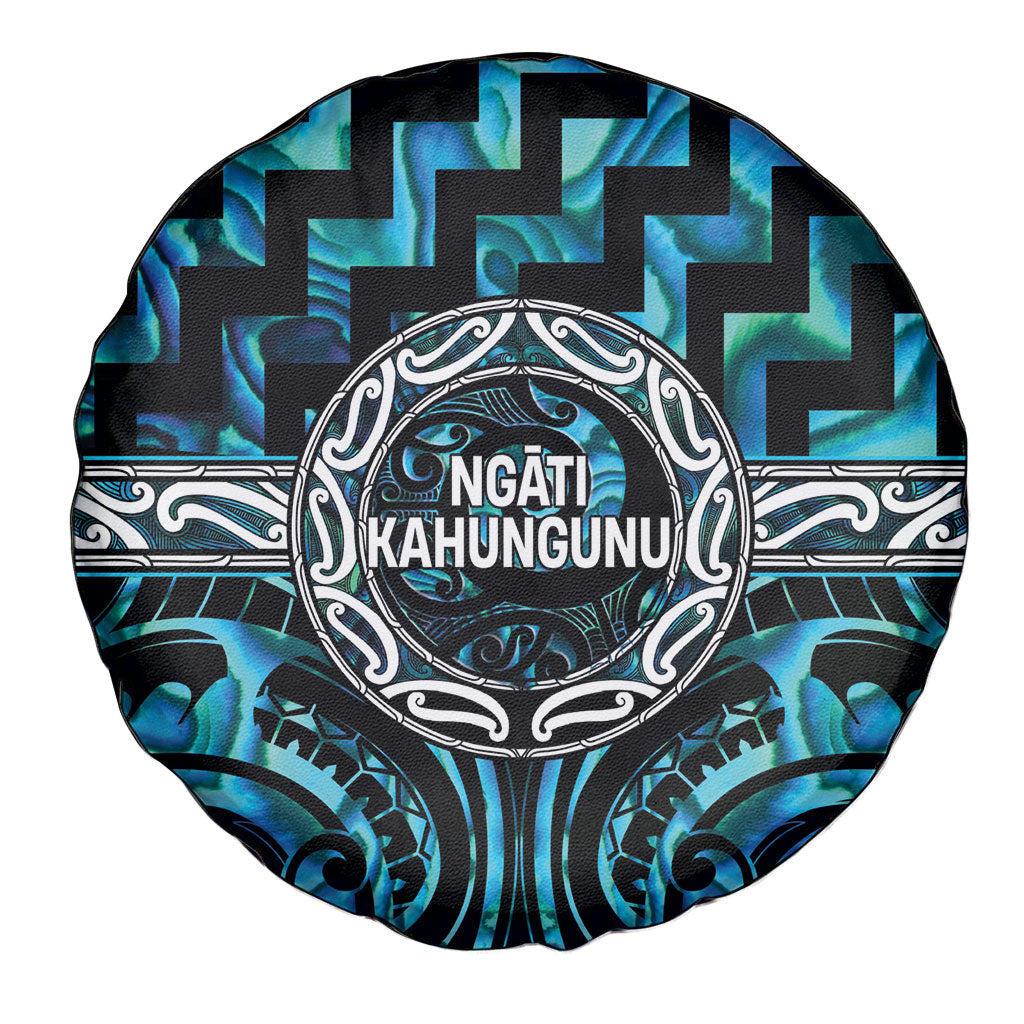 Aotearoa Ngati Kahungunu Spare Tire Cover Maori Iwi Poutama Puhoro Tattoo