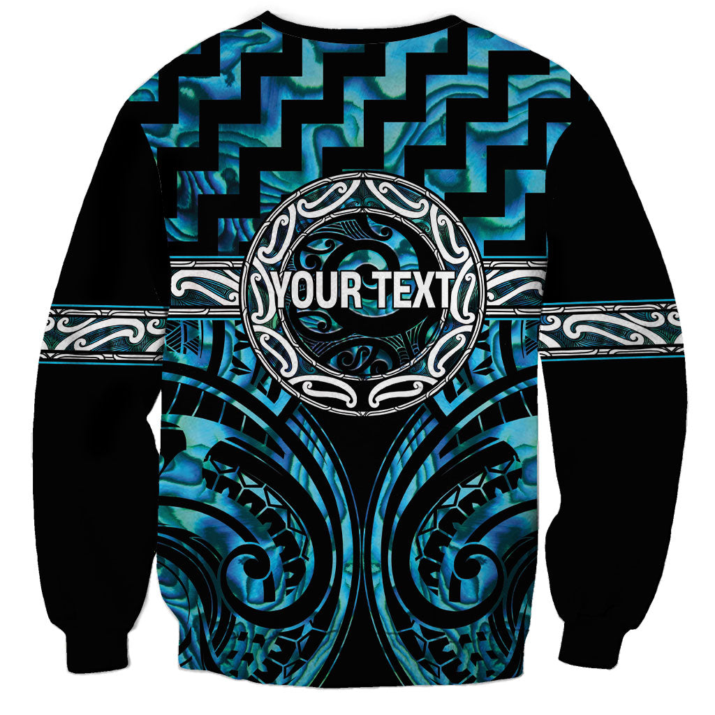 Aotearoa Ngati Kahungunu Personalised Sweatshirt Maori Iwi Poutama Puhoro Tattoo