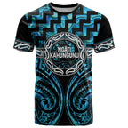 Aotearoa Ngati Kahungunu Personalised T Shirt Maori Iwi Poutama Puhoro Tattoo