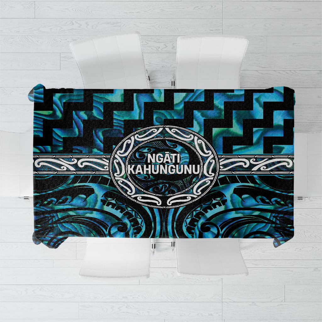 Aotearoa Ngati Kahungunu Tablecloth Maori Iwi Poutama Puhoro Tattoo