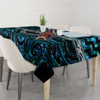Aotearoa Ngati Kahungunu Tablecloth Maori Iwi Poutama Puhoro Tattoo