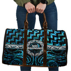 Aotearoa Ngati Kahungunu Travel Bag Maori Iwi Poutama Puhoro Tattoo