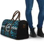 Aotearoa Ngati Kahungunu Travel Bag Maori Iwi Poutama Puhoro Tattoo