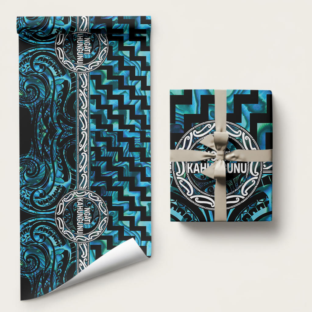 Aotearoa Ngati Kahungunu Wrapping Paper Maori Iwi Poutama Puhoro Tattoo
