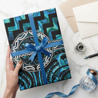 Aotearoa Ngati Kahungunu Wrapping Paper Maori Iwi Poutama Puhoro Tattoo