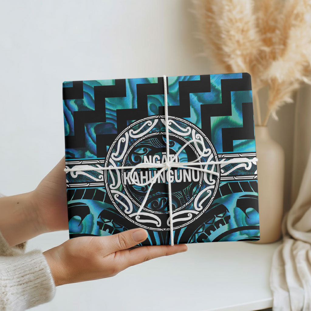Aotearoa Ngati Kahungunu Wrapping Paper Maori Iwi Poutama Puhoro Tattoo