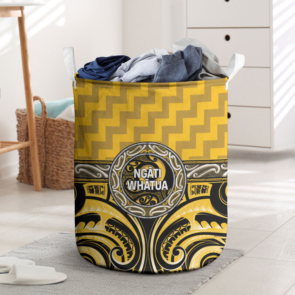 Aotearoa Ngati Whatua Laundry Basket Maori Iwi Poutama Puhoro Tattoo
