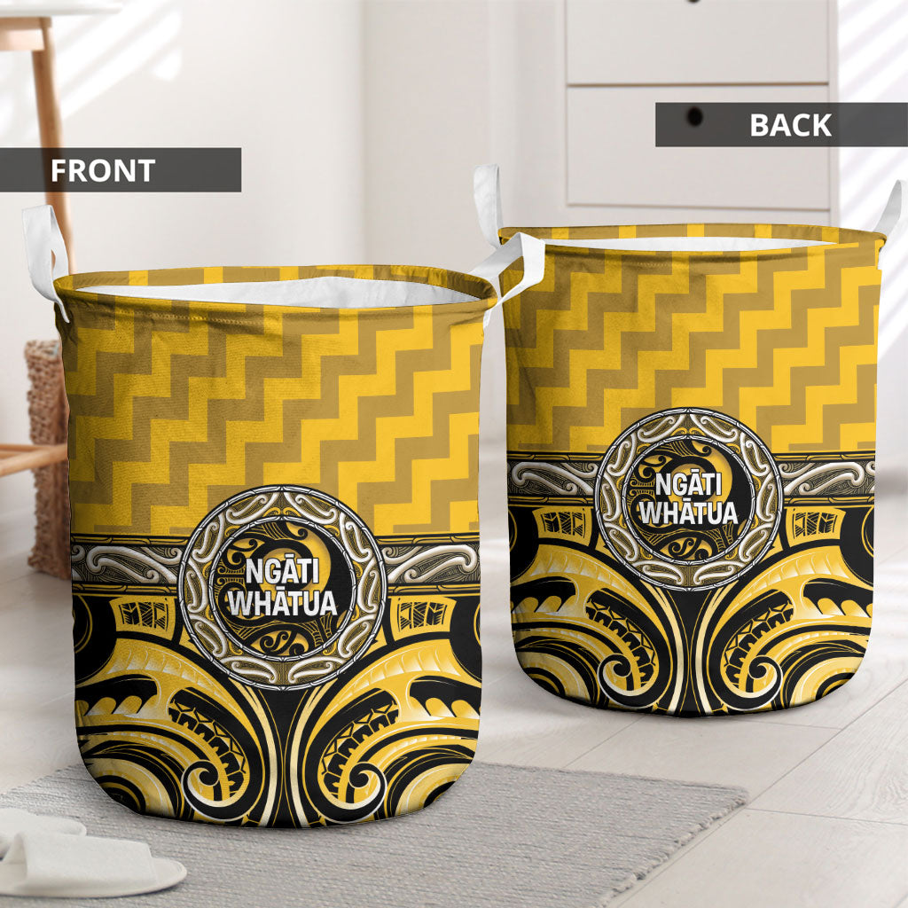 Aotearoa Ngati Whatua Laundry Basket Maori Iwi Poutama Puhoro Tattoo