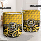 Aotearoa Ngati Whatua Laundry Basket Maori Iwi Poutama Puhoro Tattoo