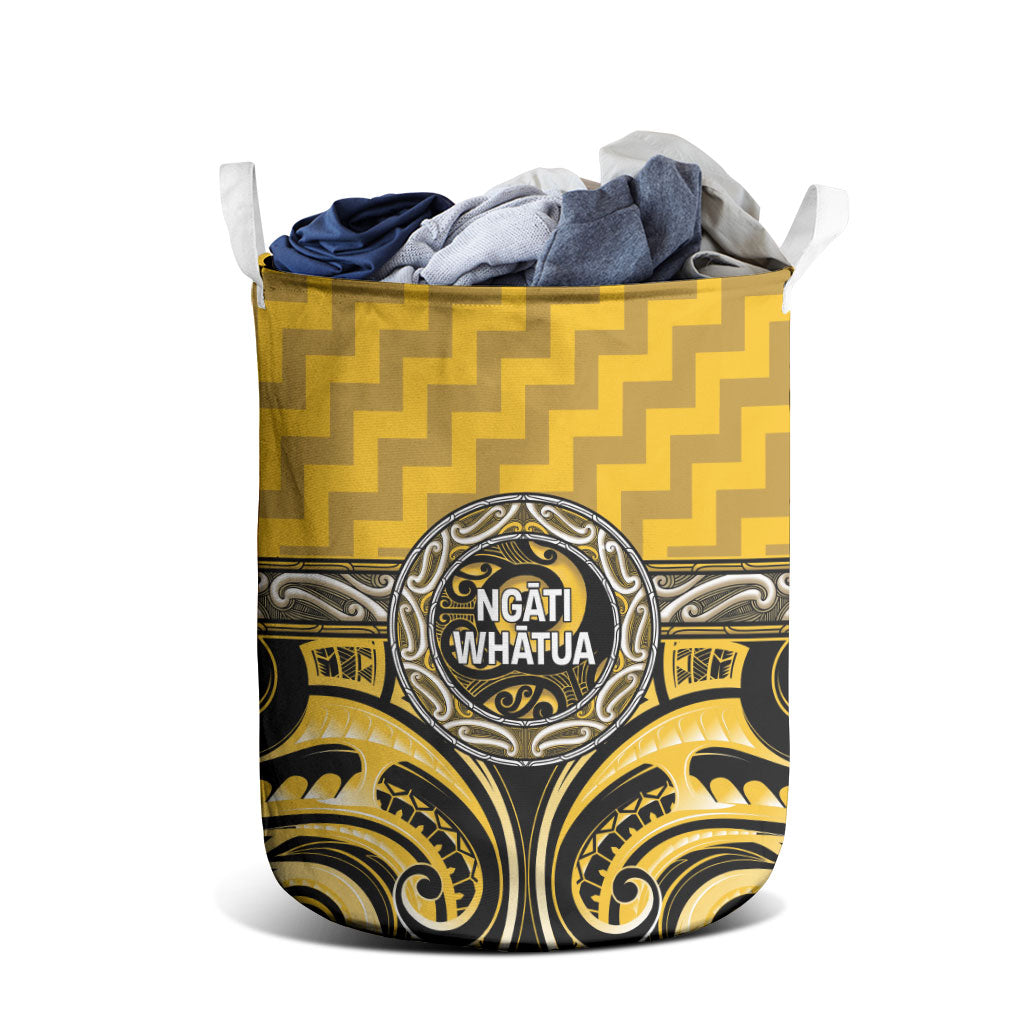 Aotearoa Ngati Whatua Laundry Basket Maori Iwi Poutama Puhoro Tattoo