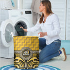 Aotearoa Ngati Whatua Laundry Basket Maori Iwi Poutama Puhoro Tattoo