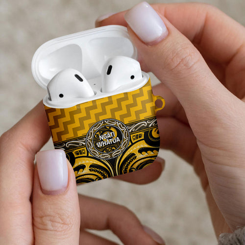Aotearoa Ngati Whatua AirPods Case Maori Iwi Poutama Puhoro Tattoo
