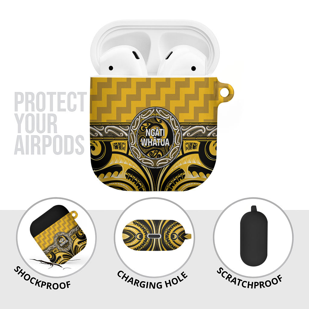 Aotearoa Ngati Whatua AirPods Case Maori Iwi Poutama Puhoro Tattoo