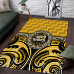 Aotearoa Ngati Whatua Area Rug Maori Iwi Poutama Puhoro Tattoo