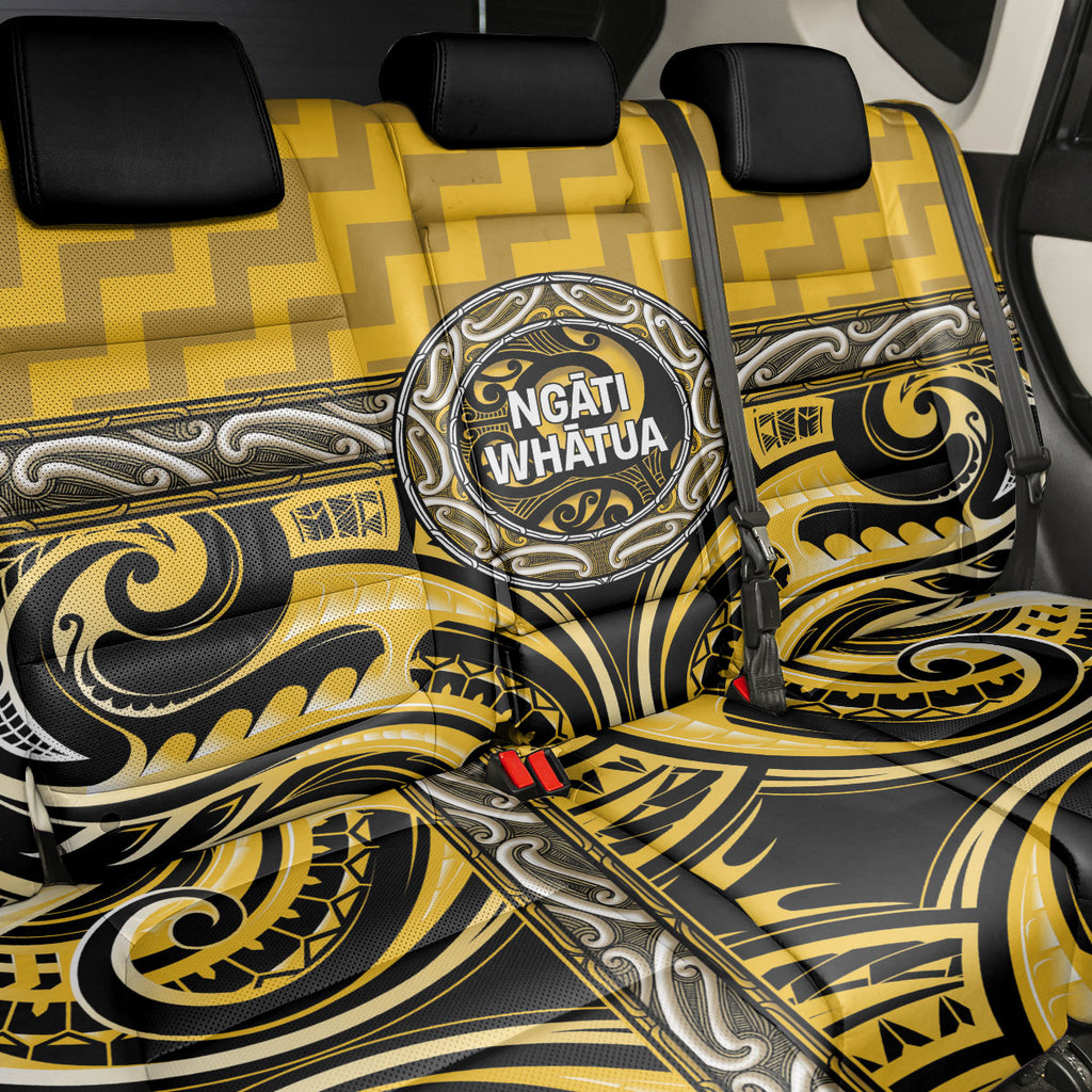 Aotearoa Ngati Whatua Back Car Seat Cover Maori Iwi Poutama Puhoro Tattoo
