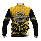 Aotearoa Ngati Whatua Personalised Baseball Jacket Maori Iwi Poutama Puhoro Tattoo