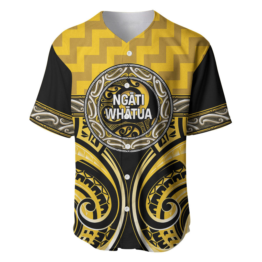 Aotearoa Ngati Whatua Personalised Baseball Jersey Maori Iwi Poutama Puhoro Tattoo