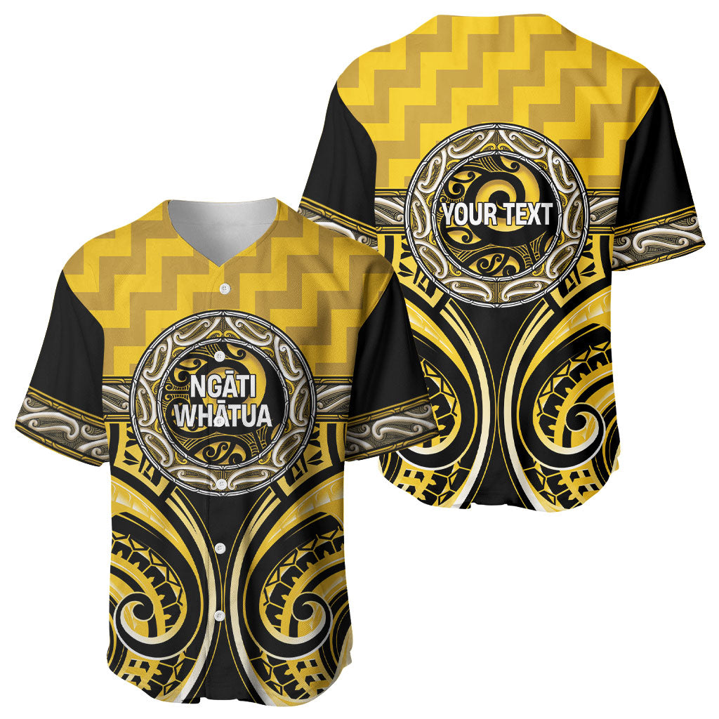 Aotearoa Ngati Whatua Personalised Baseball Jersey Maori Iwi Poutama Puhoro Tattoo