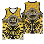 Aotearoa Ngati Whatua Personalised Basketball Jersey Maori Iwi Poutama Puhoro Tattoo
