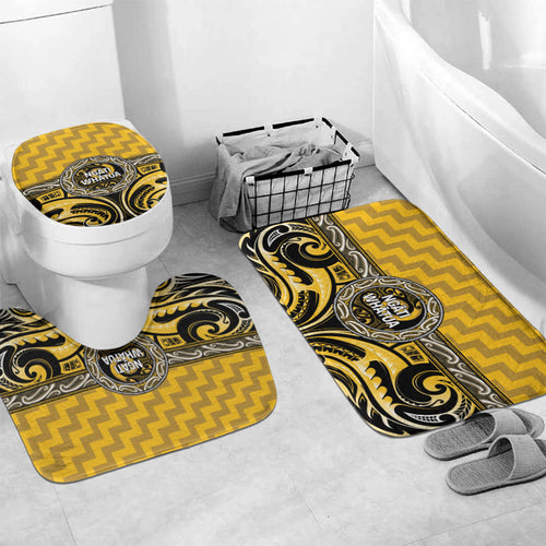 Aotearoa Ngati Whatua Bathroom Set Maori Iwi Poutama Puhoro Tattoo