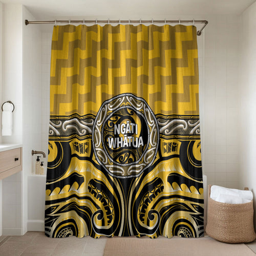 Aotearoa Ngati Whatua Bathroom Set Maori Iwi Poutama Puhoro Tattoo