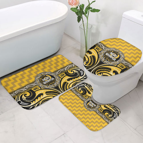 Aotearoa Ngati Whatua Bathroom Set Maori Iwi Poutama Puhoro Tattoo