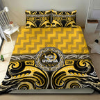 Aotearoa Ngati Whatua Bedding Set Maori Iwi Poutama Puhoro Tattoo