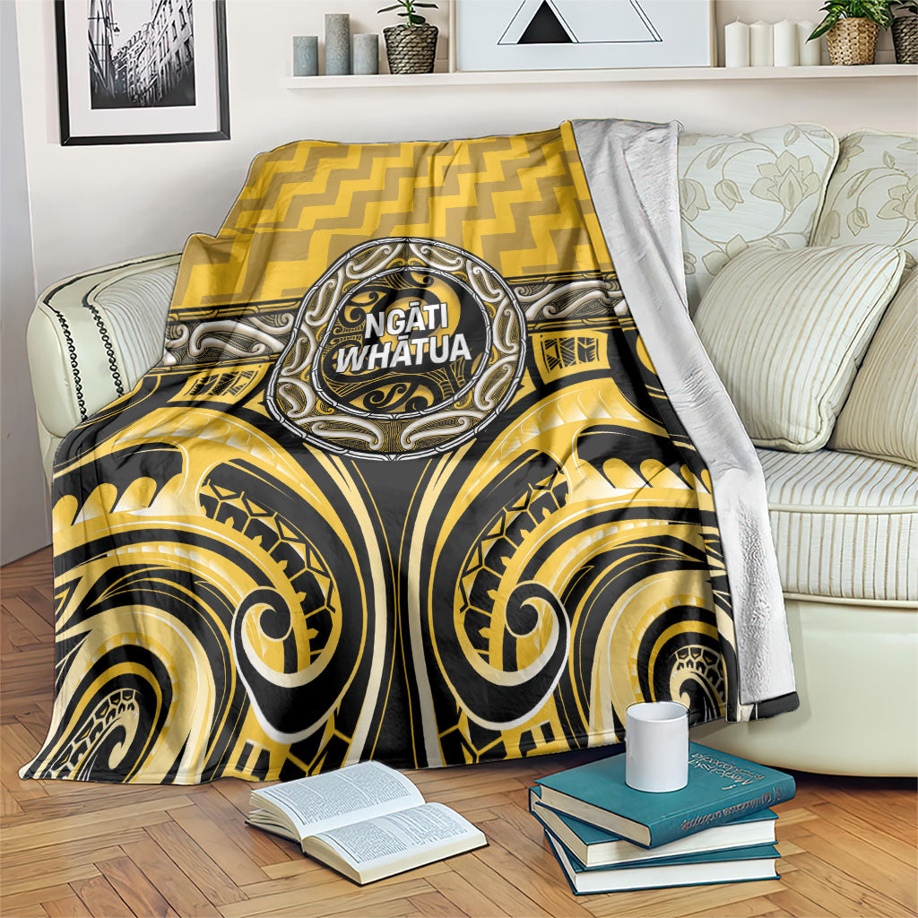 Aotearoa Ngati Whatua Blanket Maori Iwi Poutama Puhoro Tattoo
