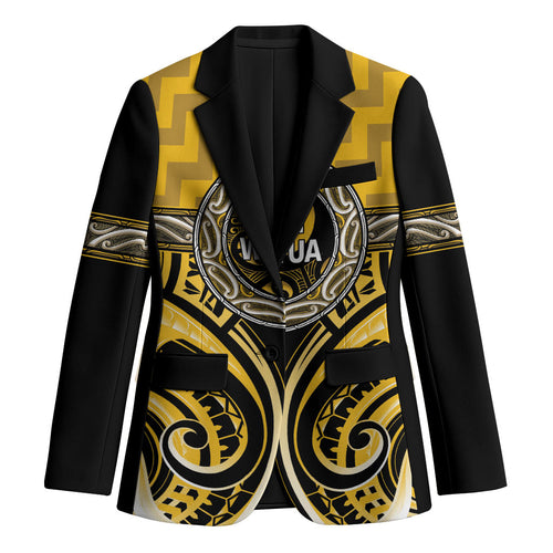 Aotearoa Ngati Whatua Personalised Blazer Maori Iwi Poutama Puhoro Tattoo