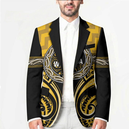 Aotearoa Ngati Whatua Personalised Blazer Maori Iwi Poutama Puhoro Tattoo