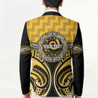 Aotearoa Ngati Whatua Personalised Blazer Maori Iwi Poutama Puhoro Tattoo