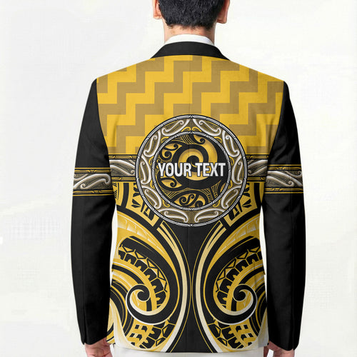 Aotearoa Ngati Whatua Personalised Blazer Maori Iwi Poutama Puhoro Tattoo