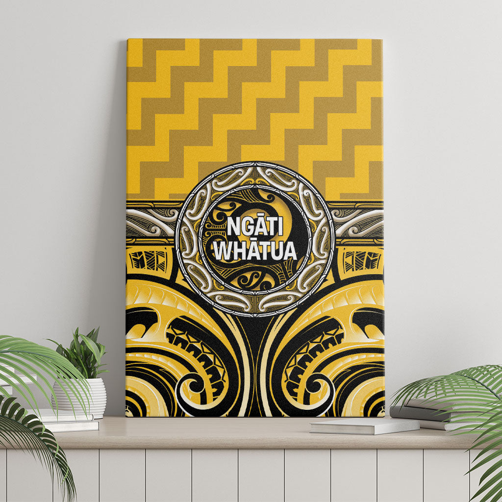 Aotearoa Ngati Whatua Canvas Wall Art Maori Iwi Poutama Puhoro Tattoo