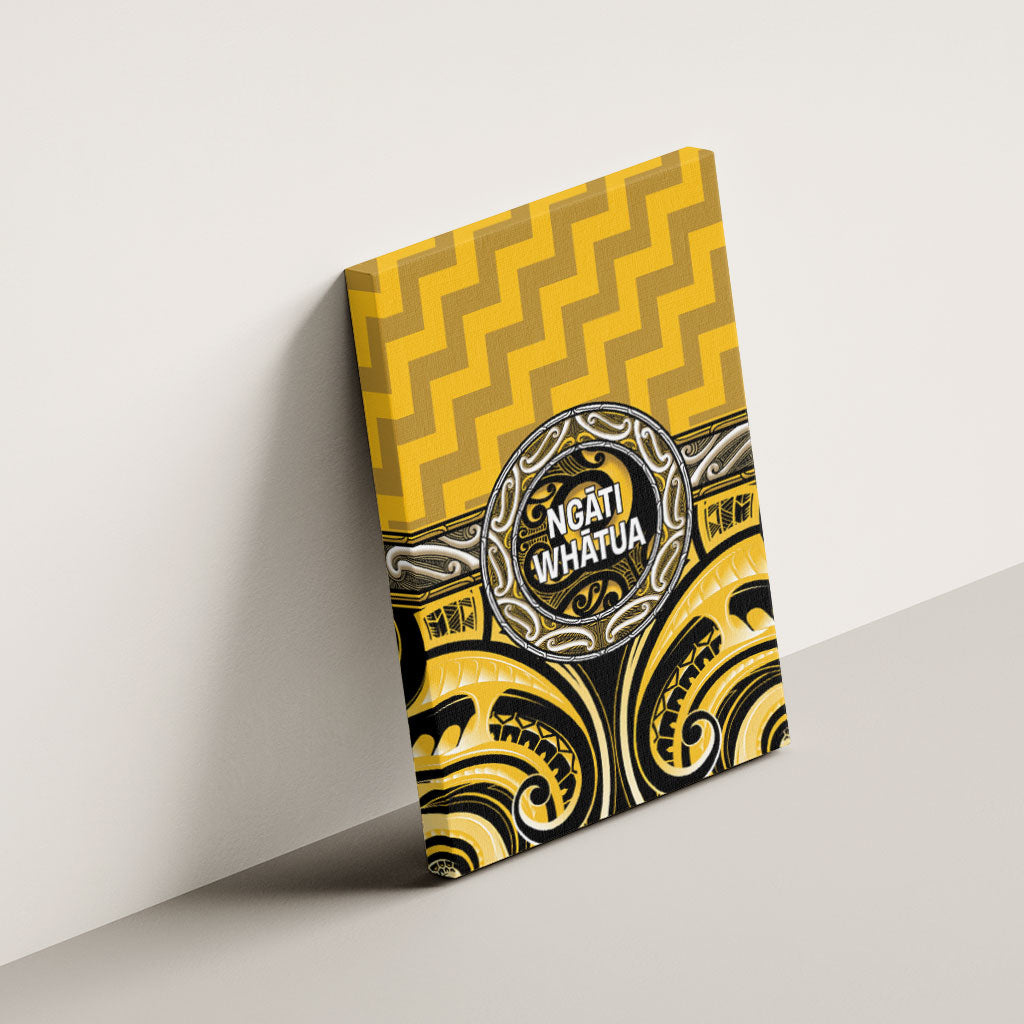 Aotearoa Ngati Whatua Canvas Wall Art Maori Iwi Poutama Puhoro Tattoo