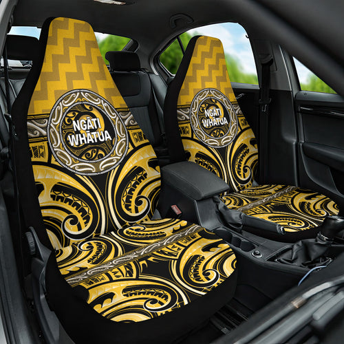 Aotearoa Ngati Whatua Car Seat Cover Maori Iwi Poutama Puhoro Tattoo