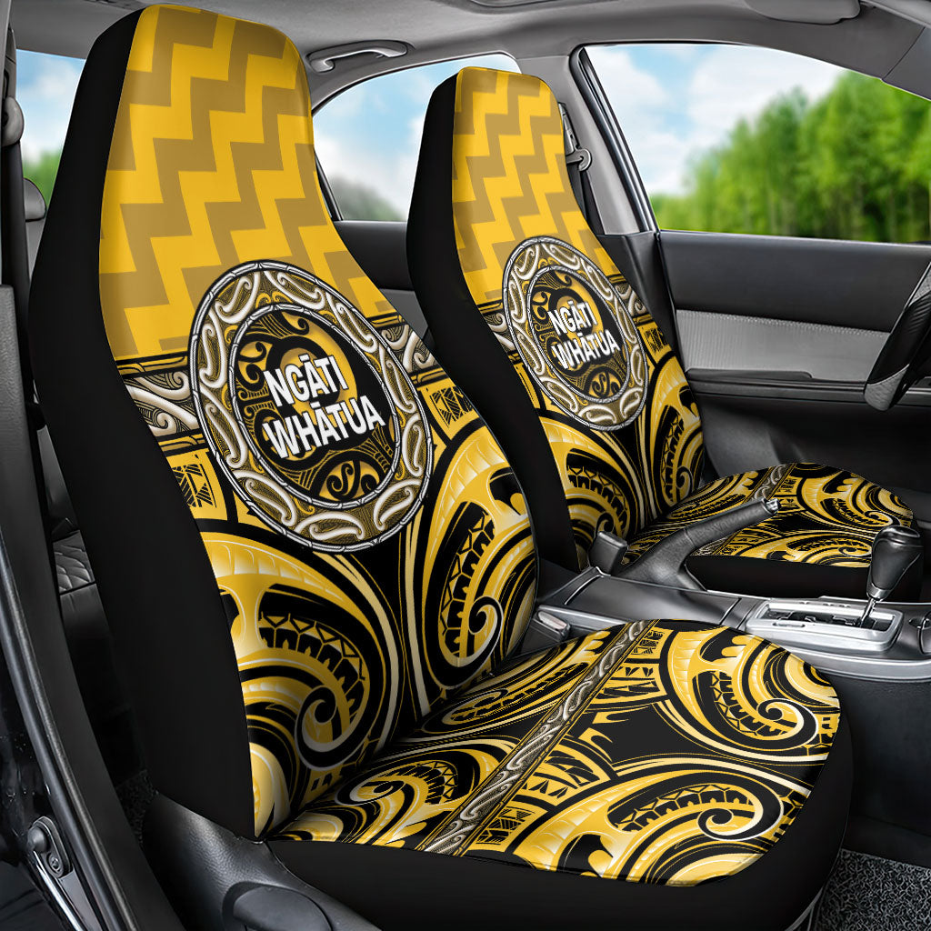 Aotearoa Ngati Whatua Car Seat Cover Maori Iwi Poutama Puhoro Tattoo