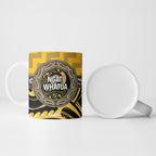 Aotearoa Ngati Whatua Personalised Ceramic Mug Maori Iwi Poutama Puhoro Tattoo