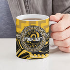 Aotearoa Ngati Whatua Personalised Ceramic Mug Maori Iwi Poutama Puhoro Tattoo